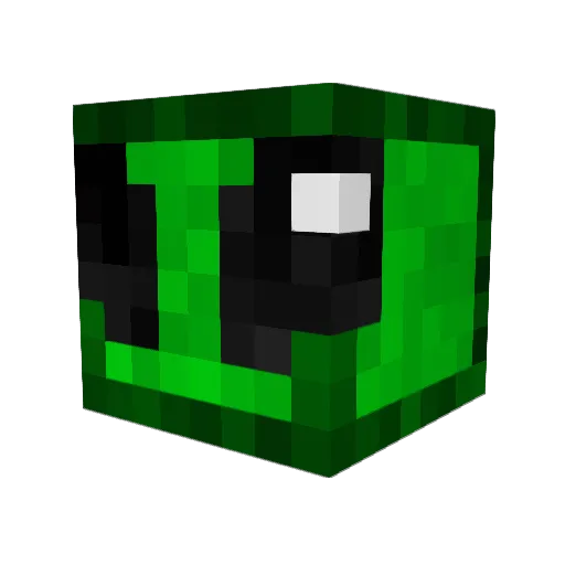 roruthegoat Minecraft avatar head, 3D render
