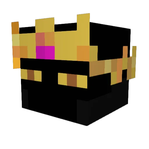 rory1115 Minecraft avatar head, 3D render