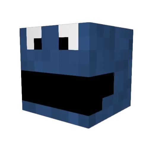 rory87mine Minecraft avatar head, 3D render