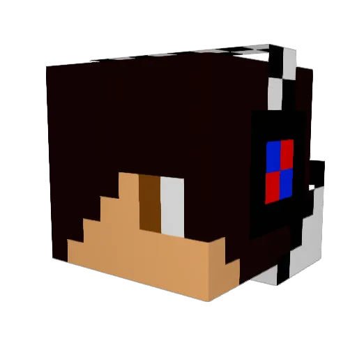 rosarioZ2001 Minecraft avatar head, 3D render