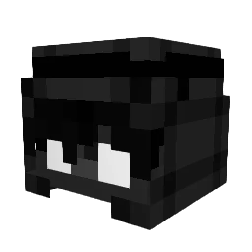 roscoempls Minecraft avatar head, 3D render