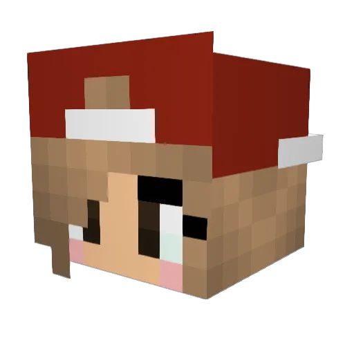 rosedragon1983 Minecraft avatar head, 3D render