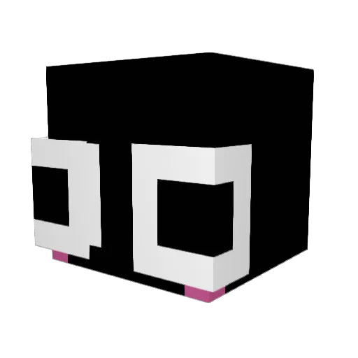 rosewins56 Minecraft avatar head, 3D render