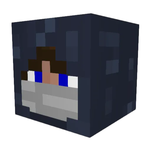rosie67 Minecraft avatar head, 3D render