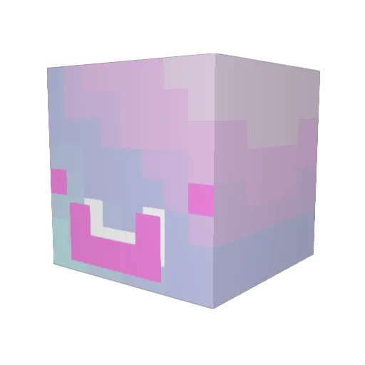 rosien_ Minecraft avatar head, 3D render