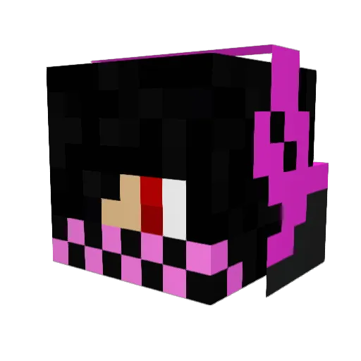 rosje15 Minecraft avatar head, 3D render