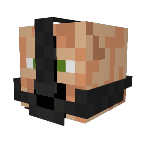 rossi2503 Minecraft avatar head, 3D render