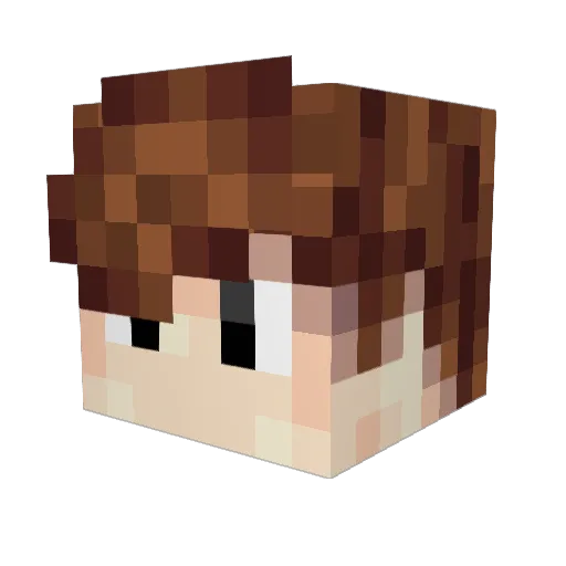rossi94 Minecraft avatar head, 3D render