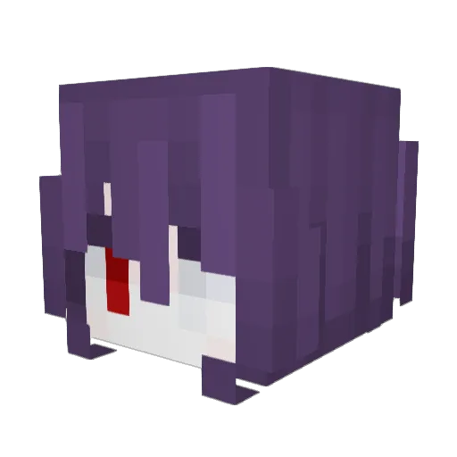rosurk Minecraft avatar head, 3D render