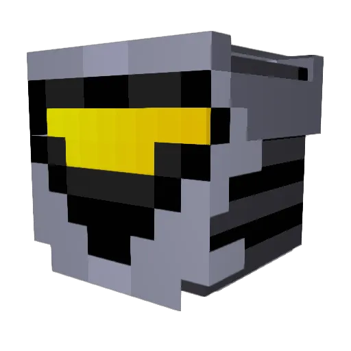 rotceh64 Minecraft avatar head, 3D render