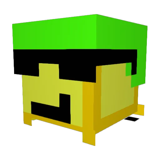 rotem93600 Minecraft avatar head, 3D render