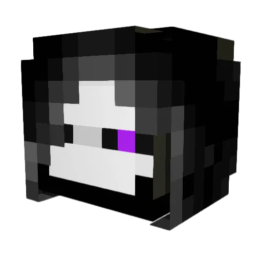 rottentooth666 Minecraft avatar head, 3D render