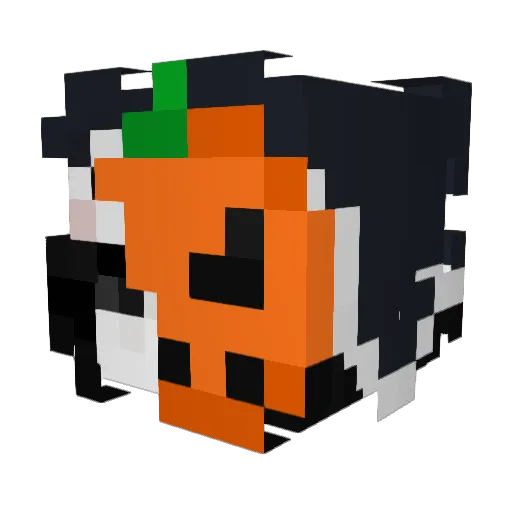 rotwizzy Minecraft avatar head, 3D render