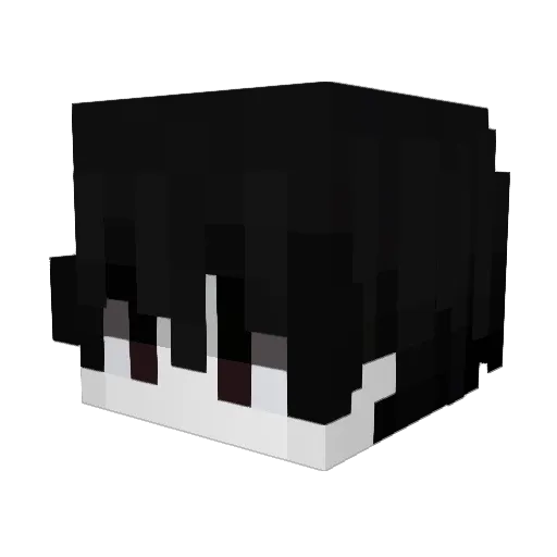 rotww Minecraft avatar head, 3D render