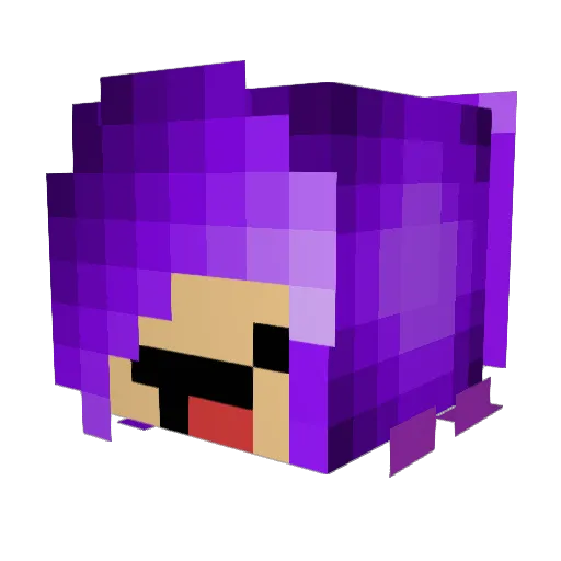 rovina16 Minecraft avatar head, 3D render