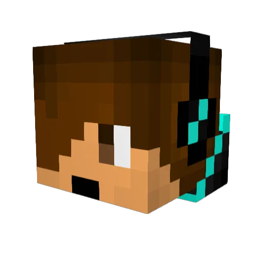 rowansc1 Minecraft avatar head, 3D render