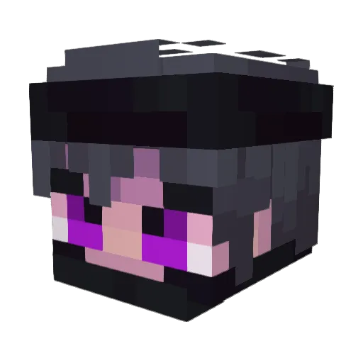 rowdyyy7 Minecraft avatar head, 3D render