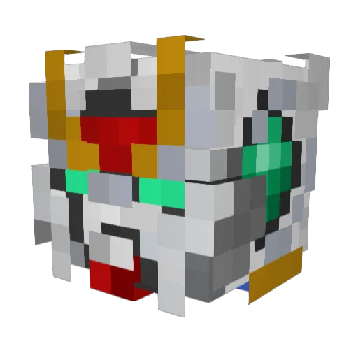 roxas280401 Minecraft avatar head, 3D render
