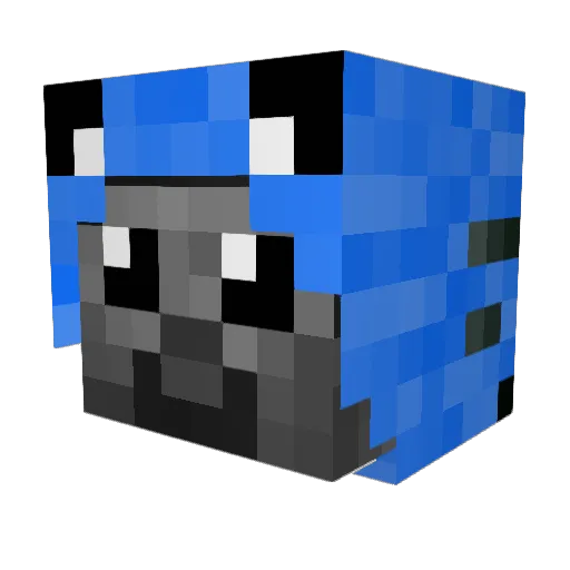 roxiz_ Minecraft avatar head, 3D render
