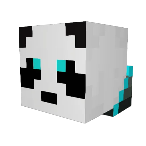 roy1608 Minecraft avatar head, 3D render