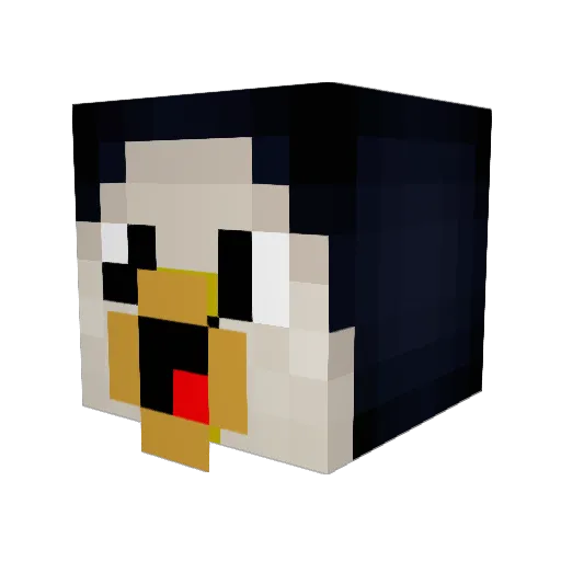 royarny96 Minecraft avatar head, 3D render