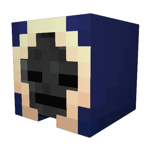 royjak Minecraft avatar head, 3D render