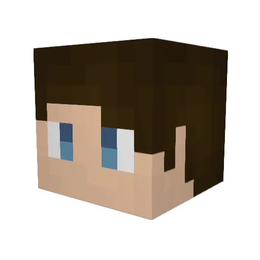 roymond4 Minecraft avatar head, 3D render