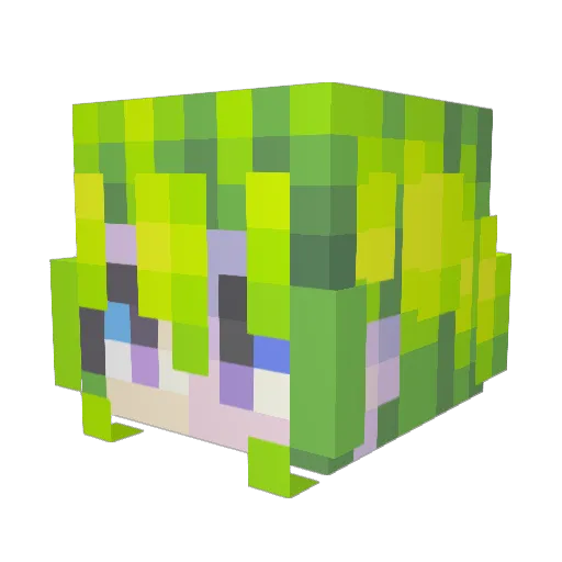 royroyshoko0304 Minecraft avatar head, 3D render