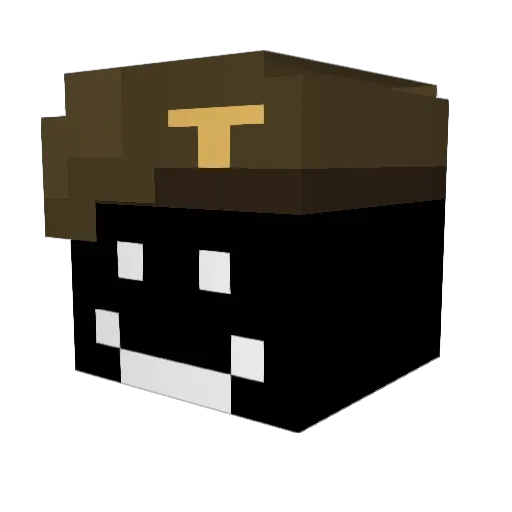 rozkurwiator2115 Minecraft avatar head, 3D render