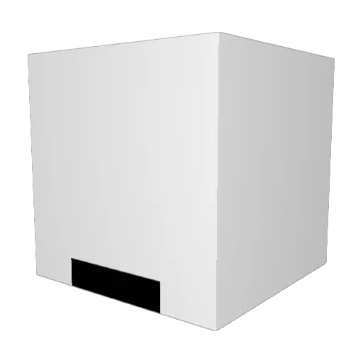rpcbruh Minecraft avatar head, 3D render