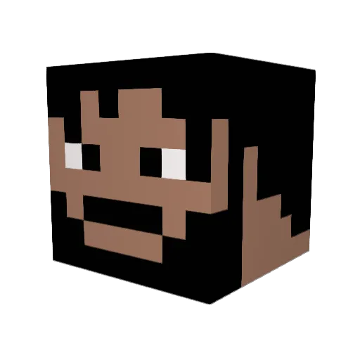 rpg149 Minecraft avatar head, 3D render