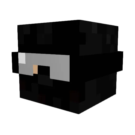 rpg416 Minecraft avatar head, 3D render