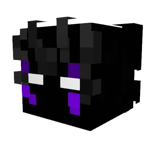 rpr00 Minecraft avatar head, 3D render