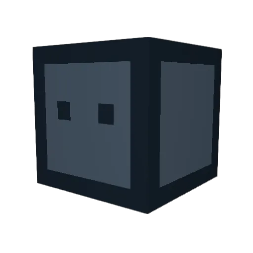 rremins Minecraft avatar head, 3D render