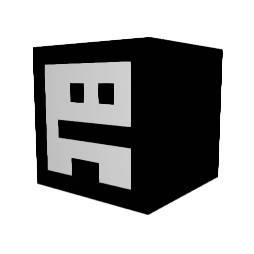 rrisorriso Minecraft avatar head, 3D render