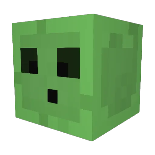 rrrrpg Minecraft avatar head, 3D render