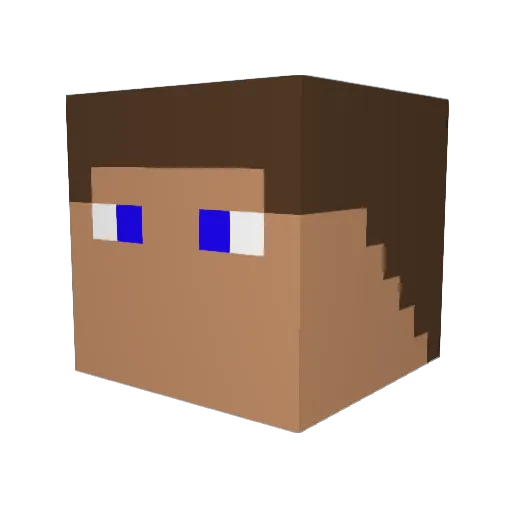 rscott711 Minecraft avatar head, 3D render