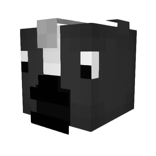 rshaw266 Minecraft avatar head, 3D render