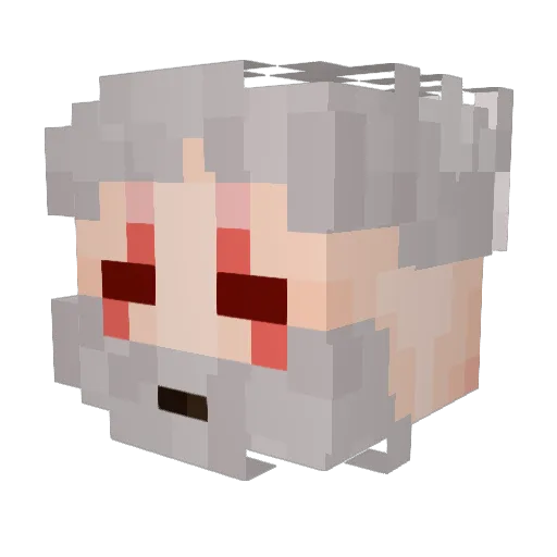 rsmith3d Minecraft avatar head, 3D render