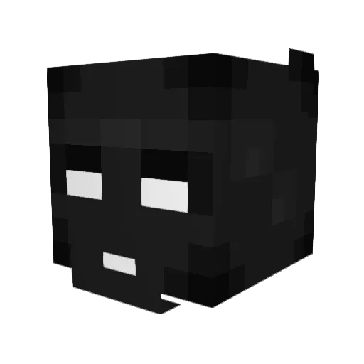 rsoz Minecraft avatar head, 3D render