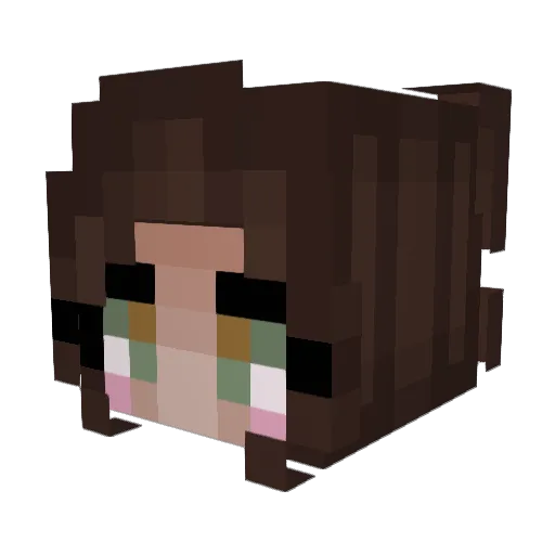 rsumnr Minecraft avatar head, 3D render
