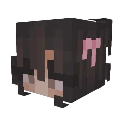 rszy Minecraft avatar head, 3D render