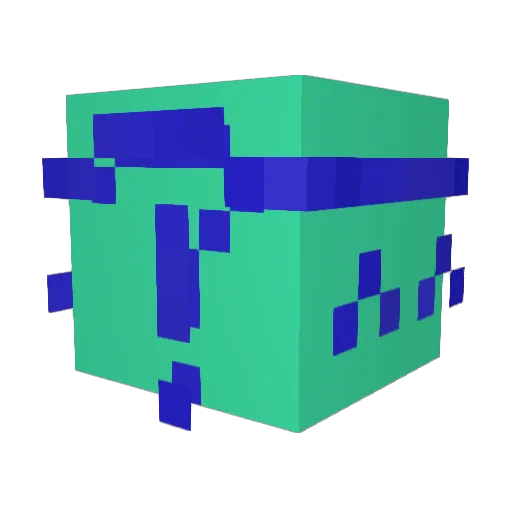 rtaJPsk Minecraft avatar head, 3D render