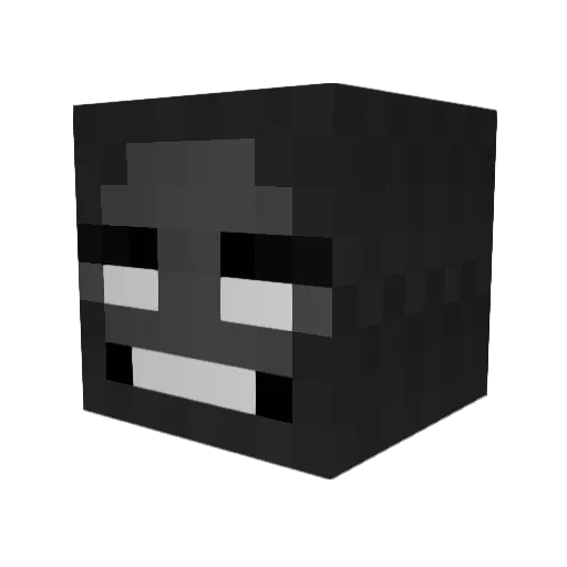 rta_2000 Minecraft avatar head, 3D render