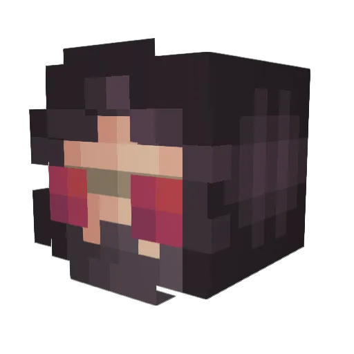 rtrtyr Minecraft avatar head, 3D render
