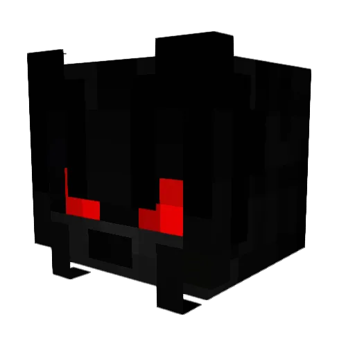 rts7 Minecraft avatar head, 3D render