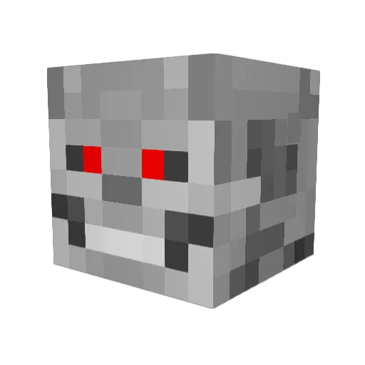 rtx447 Minecraft avatar head, 3D render