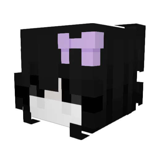 ru_i Minecraft avatar head, 3D render