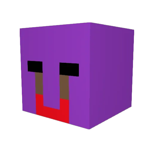 ruairidhC19 Minecraft avatar head, 3D render