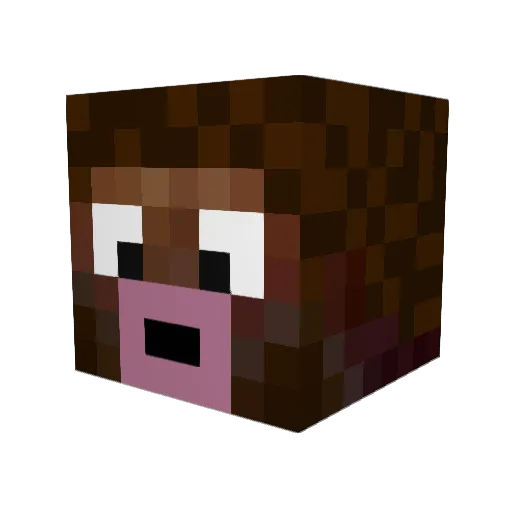 ruben2272 Minecraft avatar head, 3D render
